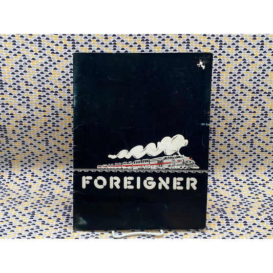 Foreigner - 1978 - Double Vision Tour Program - Vintage Paperback Book