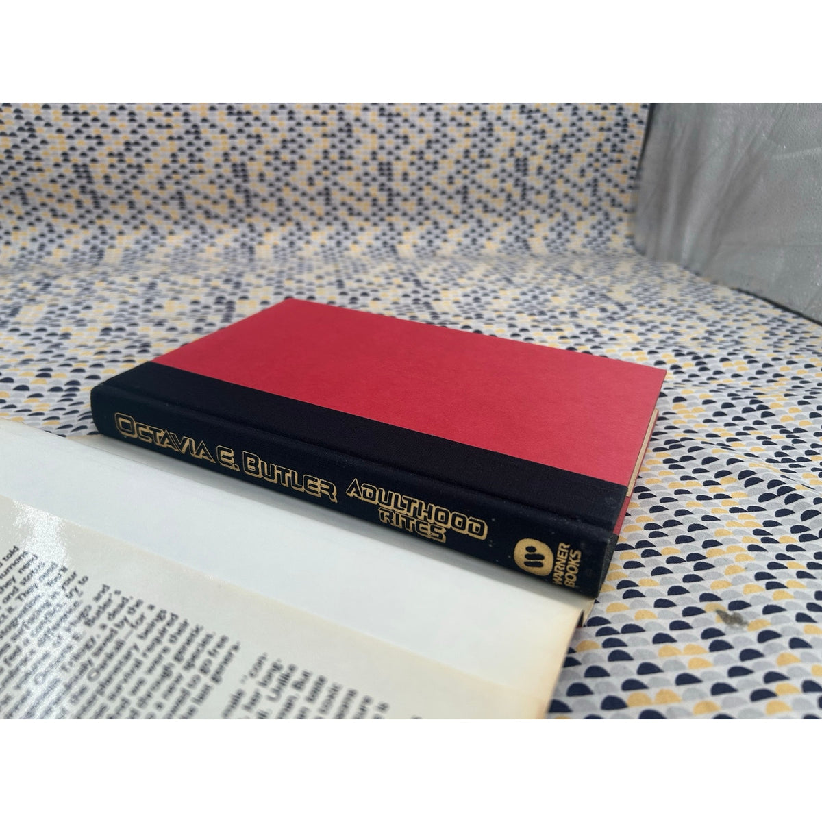 Octavia E. Butler - Adulthood Rites - Vintage Hardcover Book - 1st Edition / 1st Printing - 1988 Warner Books