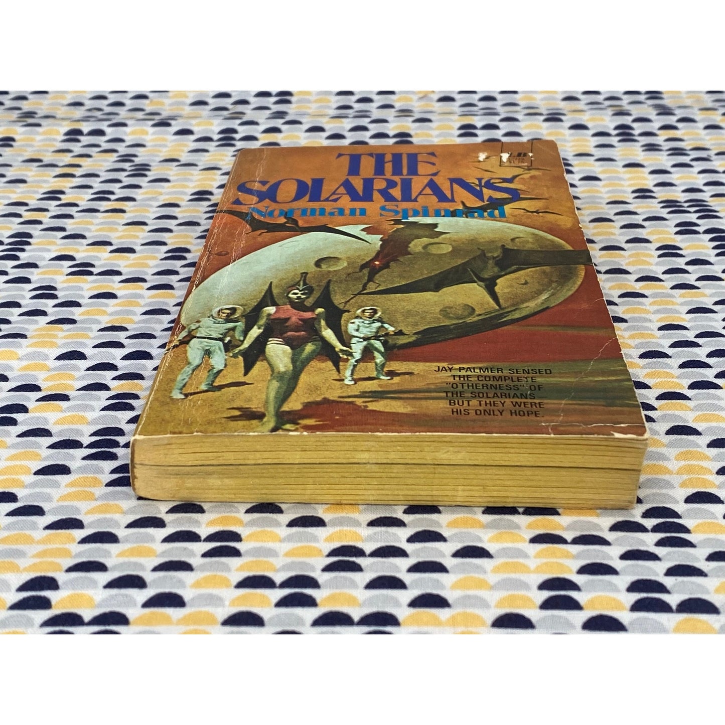 The Solarians - Norman Spinrad - Vintage Paperback Book - Leisure Books Edition