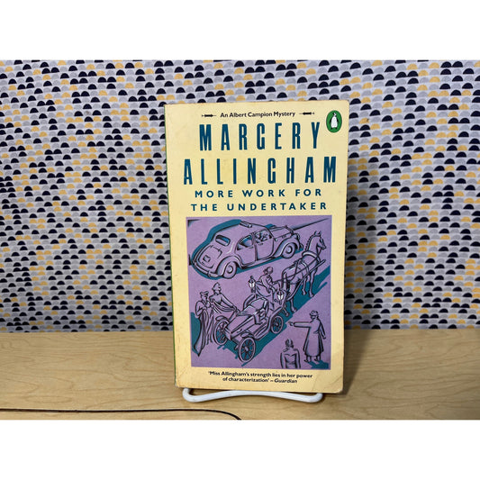 More Work for the Undertaker - Margery Allingham - Penguin Crime - Paperback