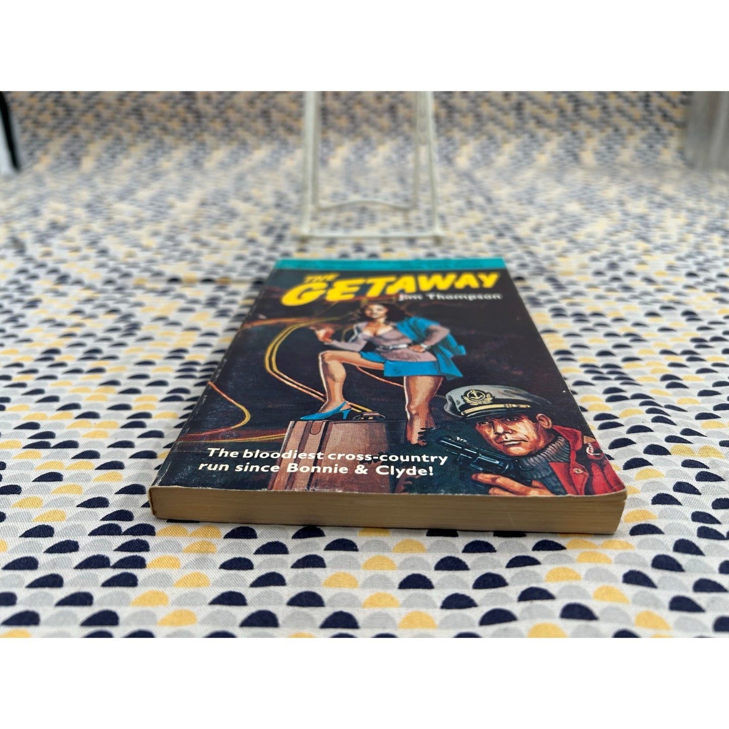 The Getaway - Jim Thompson - Vintage Paperback Book - Black Lizard Edition
