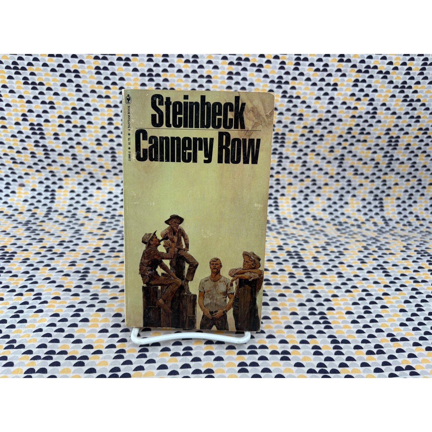 Cannery Row - John Steinbeck - Vintage Paperback Book - Bantam Books