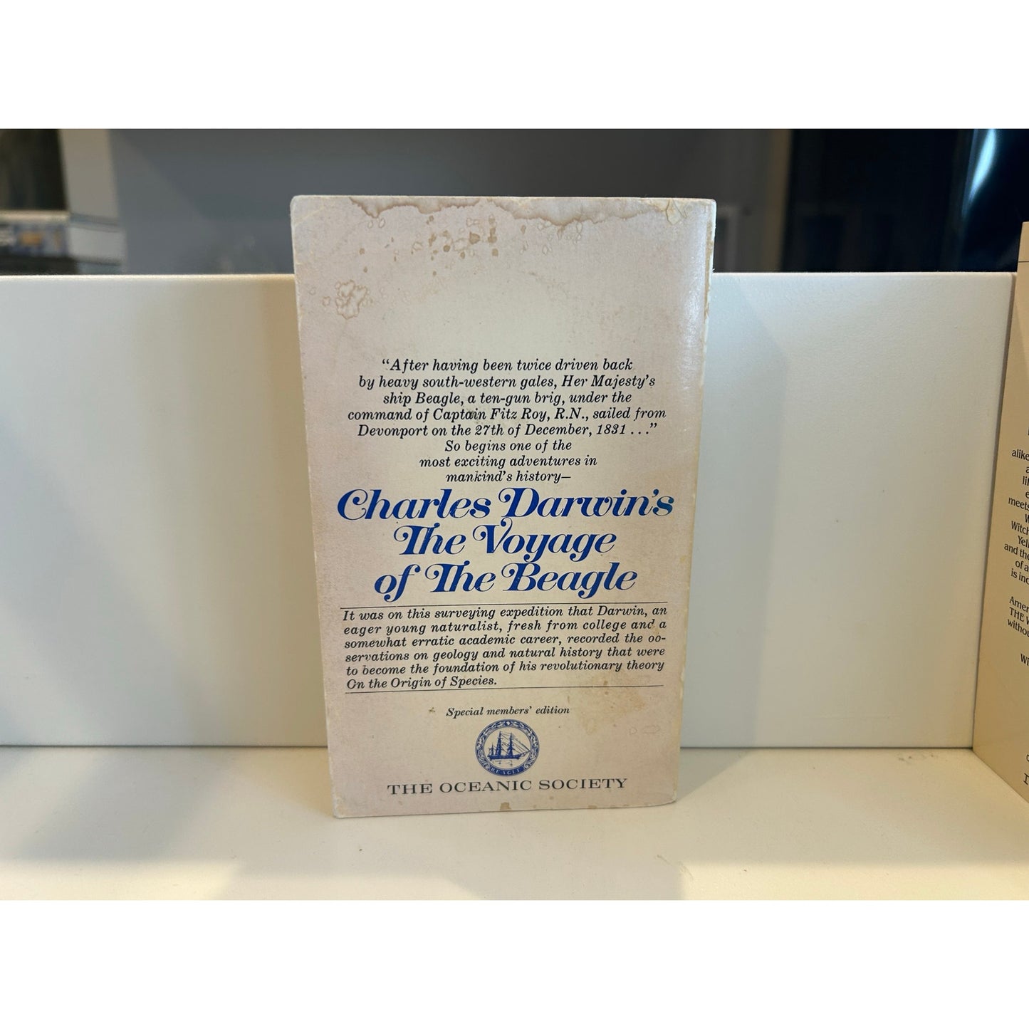 The Voyage of the Beagle - Charles Darwin - Oceanic Society Edition