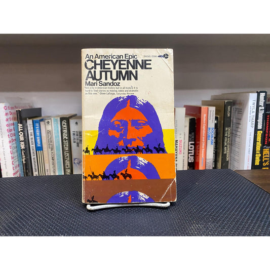 Cheyenne Autumn - Mari Sandoz - Vintage Paperback Book - Discus Avon Edition