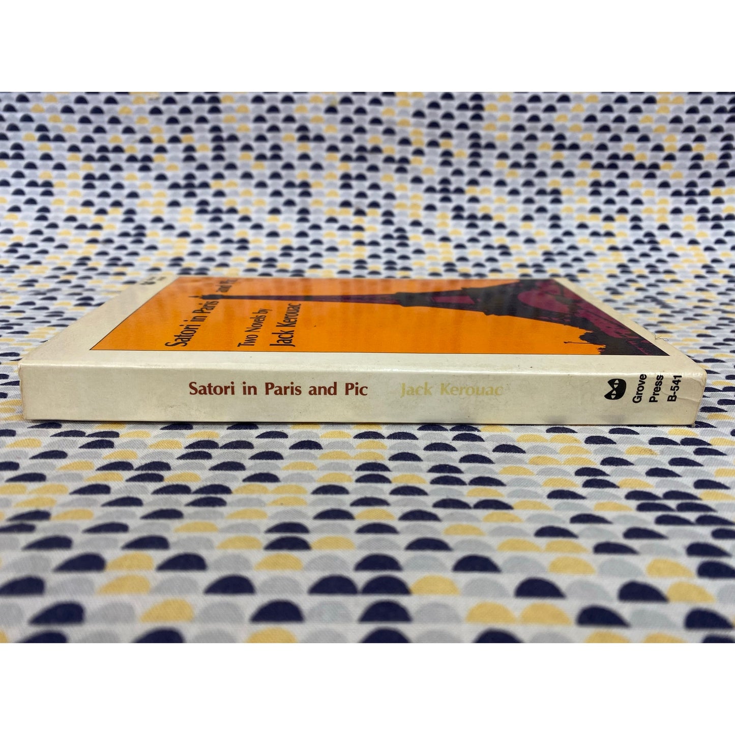 Satori in Paris and Pic - Two Novels by Jack Kerouac - Vintage Paperback - Evergreen Black Cat Books