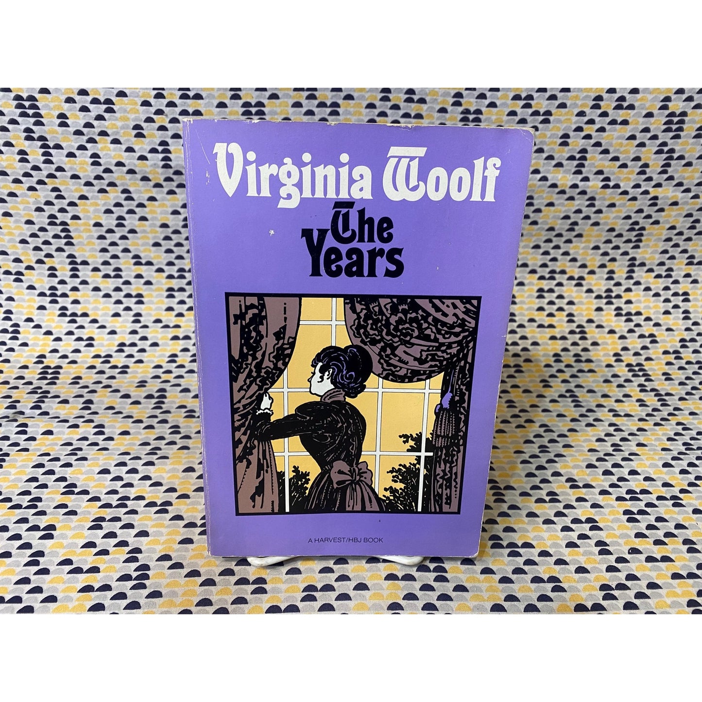 The Years - Virginia Woolf - Vintage Paperback Book - Harvest Books Edition