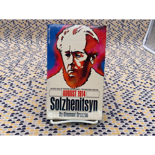 August 1914 - Alexander Solzhenitsyn - Vintage Paperback - Dell Edition