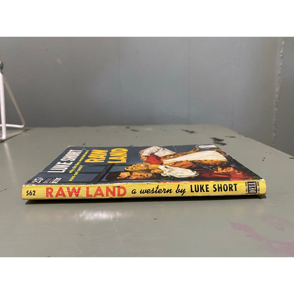 Raw Land - Luke Short - Dell 562 - Vintage Paperbacks