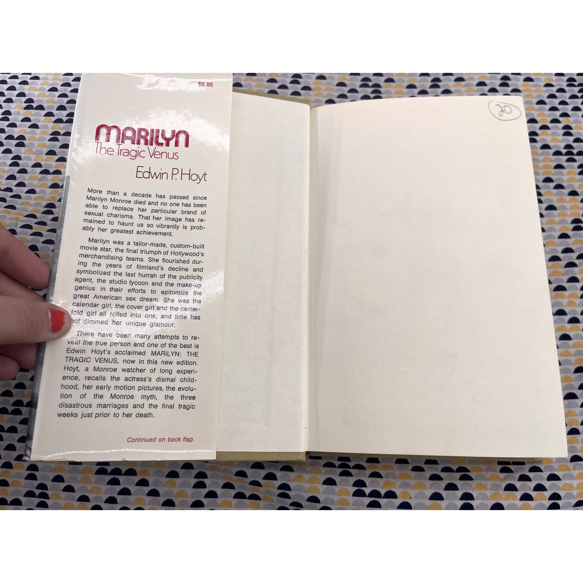 Marilyn: The Tragic Venus - Edwin P. Hoyt - Chilton Books - Hardcover