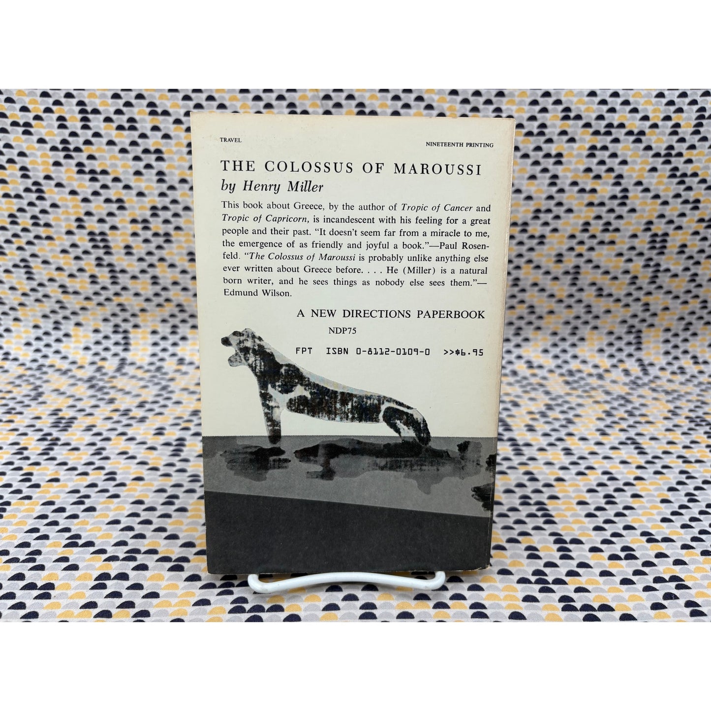 The Colossus Of Maroussi - Henry Miller - New Directions - Paperback