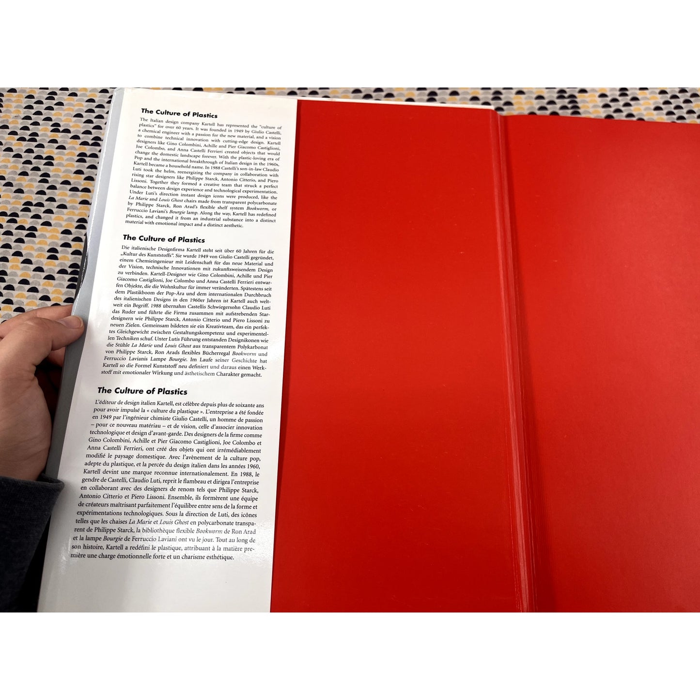 Kartell: The Culture of Plastics - Ed. Elisa Storace & Hasns Werner Holzwarth - Taschen Books - Hardcover