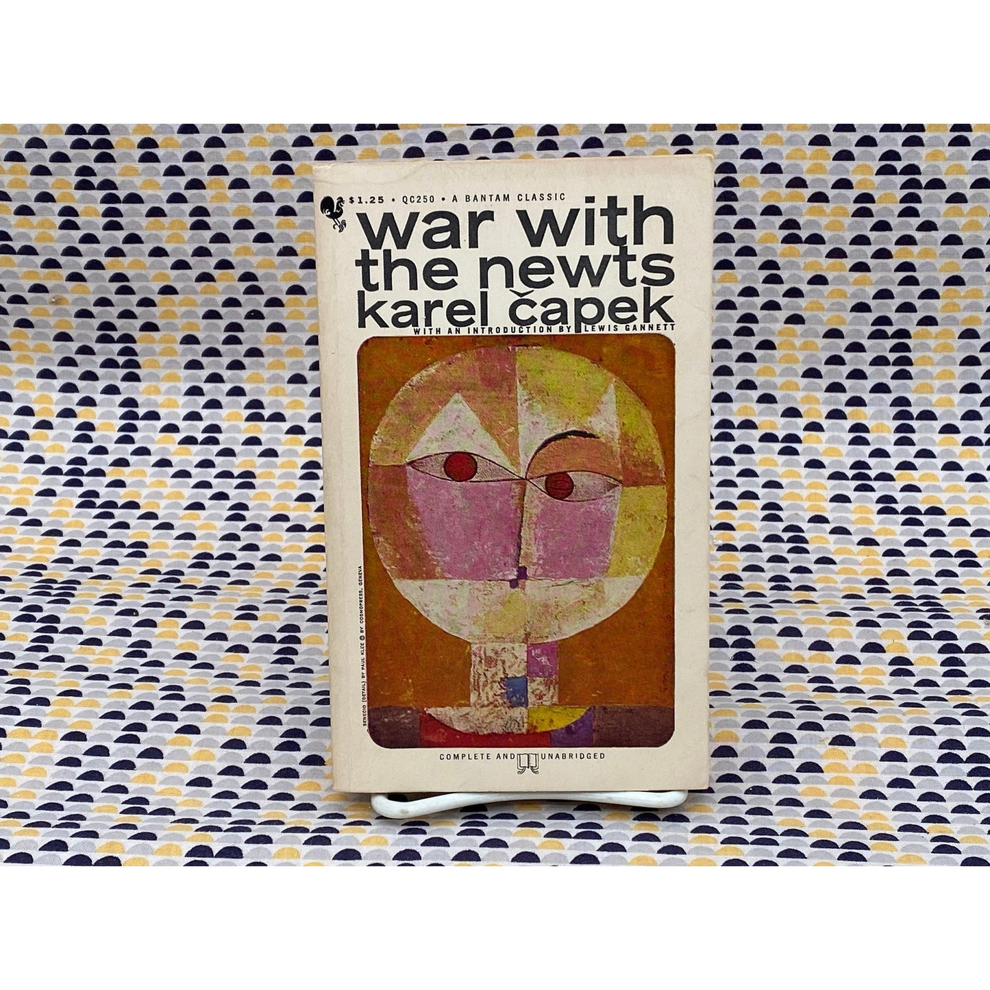 War With the Newts - Karel Capek - Vintage Paperback Book - Bantam Classic Edition