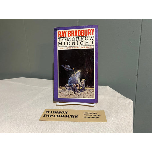 Tomorrow Midnight - Ray Bradbury - Ballantine Books - Frazetta cover - EC Comics - Vintage Paperbacks