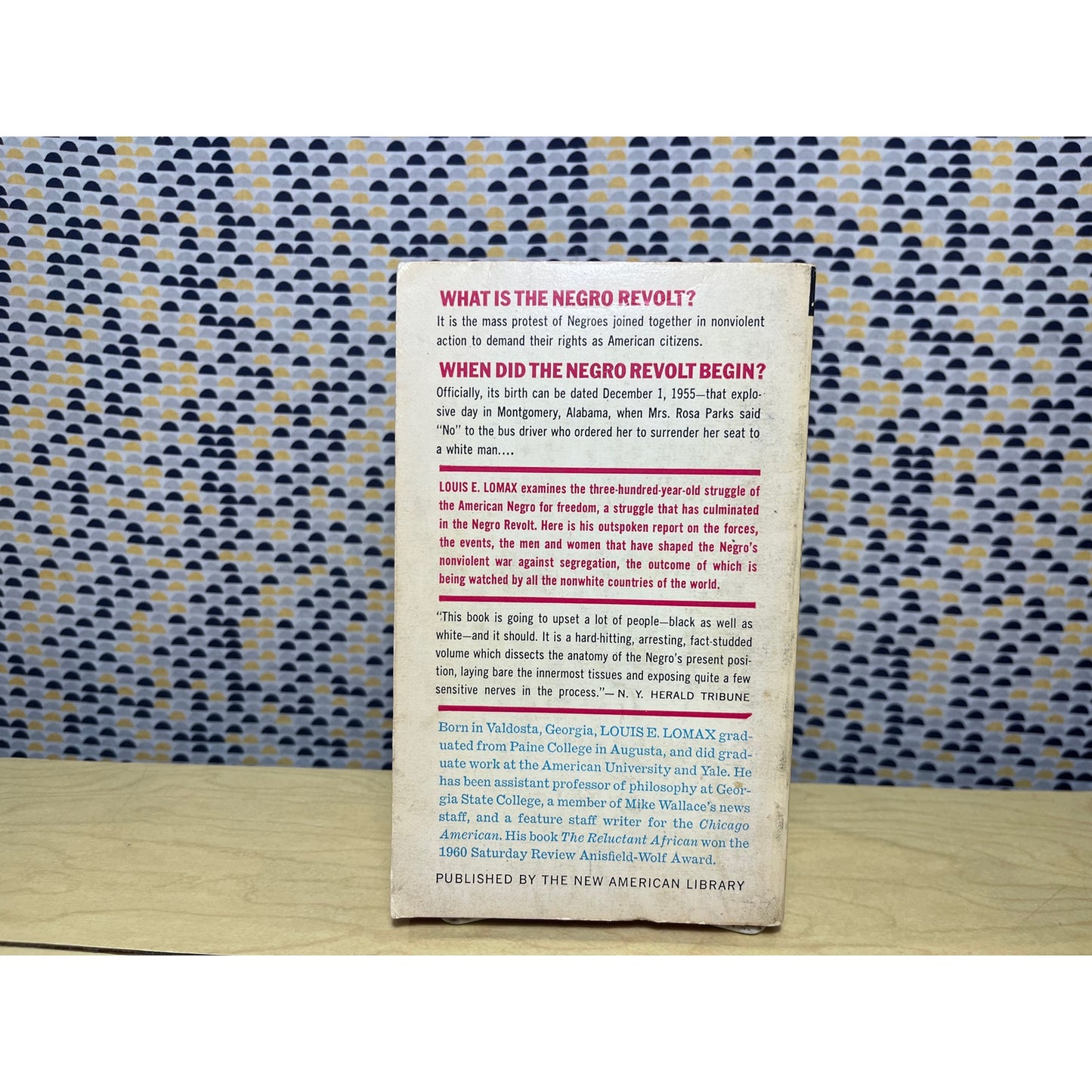 The Negro Revolt - Louis E. Lomax - Signet Books - Paperback