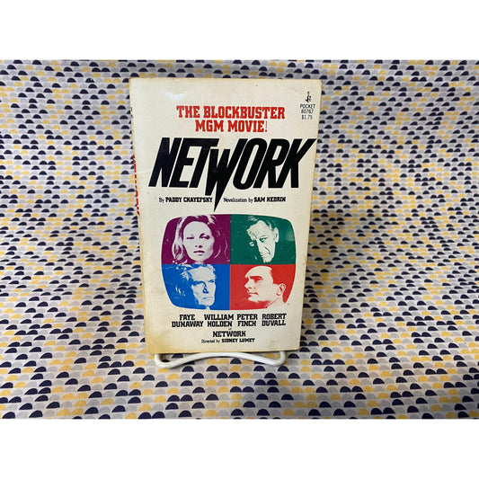 Network - Movie Novelization - Paddy Chayefsky - Paperback - Pocket Edition