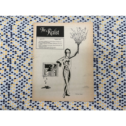 The Realist Magazine - Counterculture Newspaper - April 1973 - No. 96B