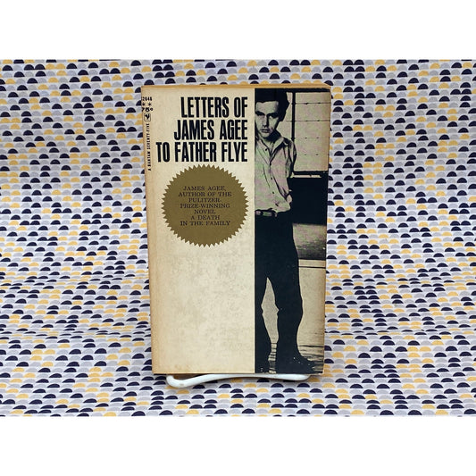 Letters of James Agee to Father Flye - Vintage Paperback Book - Bantam Edition
