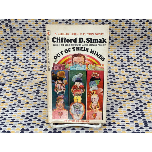 Out Of Their Minds - Clifford D. Simak - Vintage Paperback Book - Berkley Edition