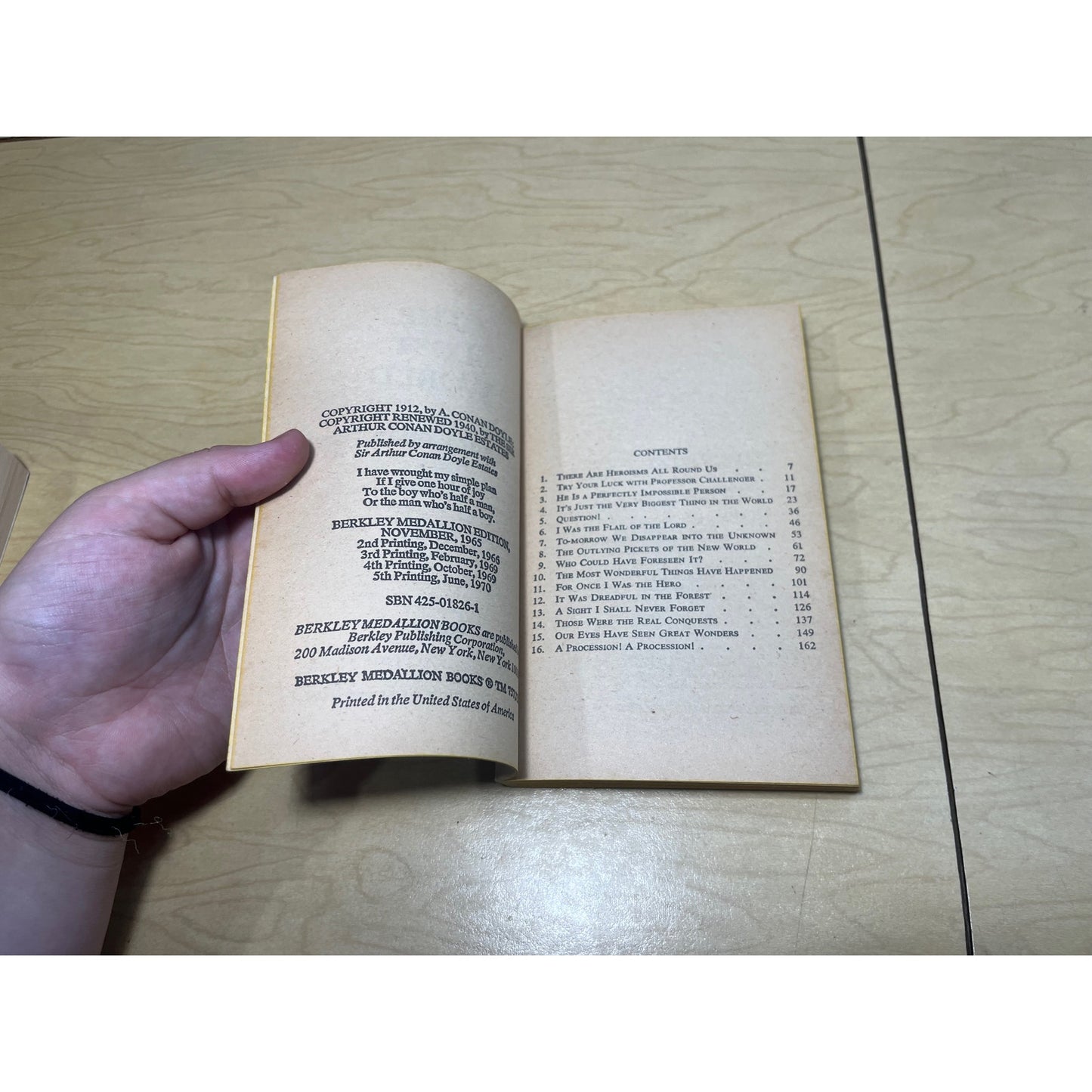The Lost World - Sir Arthur Conan Doyle - Berkley Books - Paperback