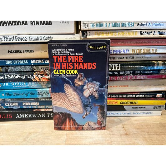 The Fire In His Hands - Glen Cook - Timescape - Paperback