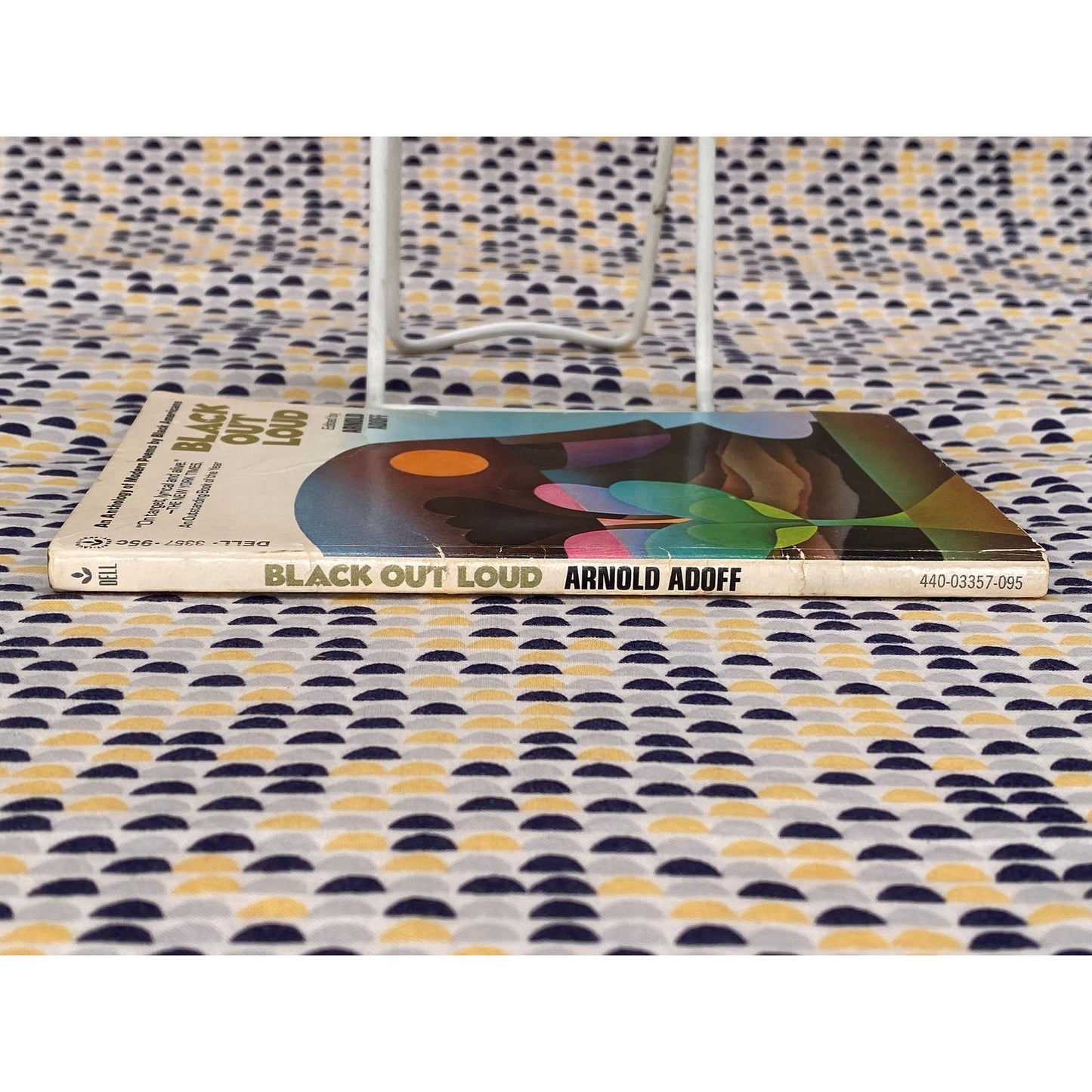 Black Out Loud - Arnold Adoff, editor - Dell Edition - Leo & Diane Dillon Cover