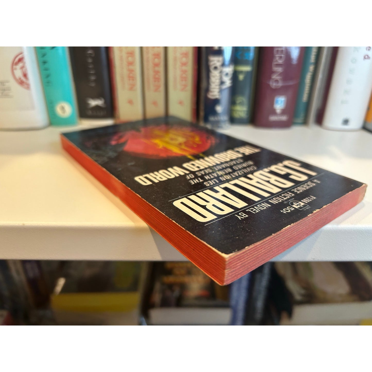 The Drowned World - J.G. Ballard - Vintage Paperback Book - 50 cent Berkley Edition