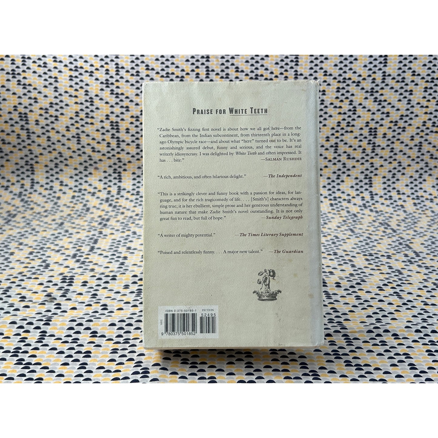 White Teeth - Zadie Smith - Random House - Hardcover - 1st Edition, 1st Print