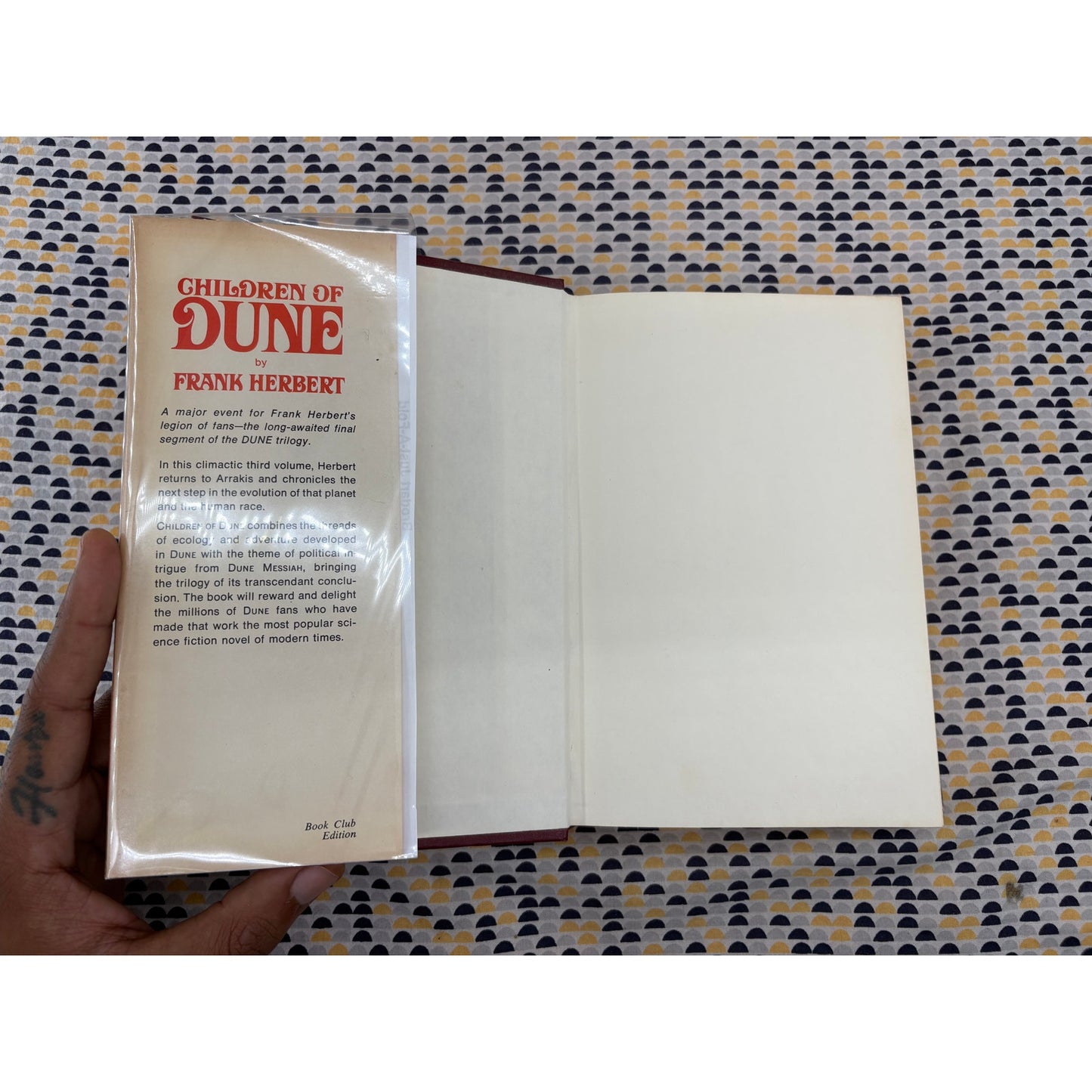 Children of Dune - Frank Herbert - Hardcover - Berkley Publishing - Book Club Ed