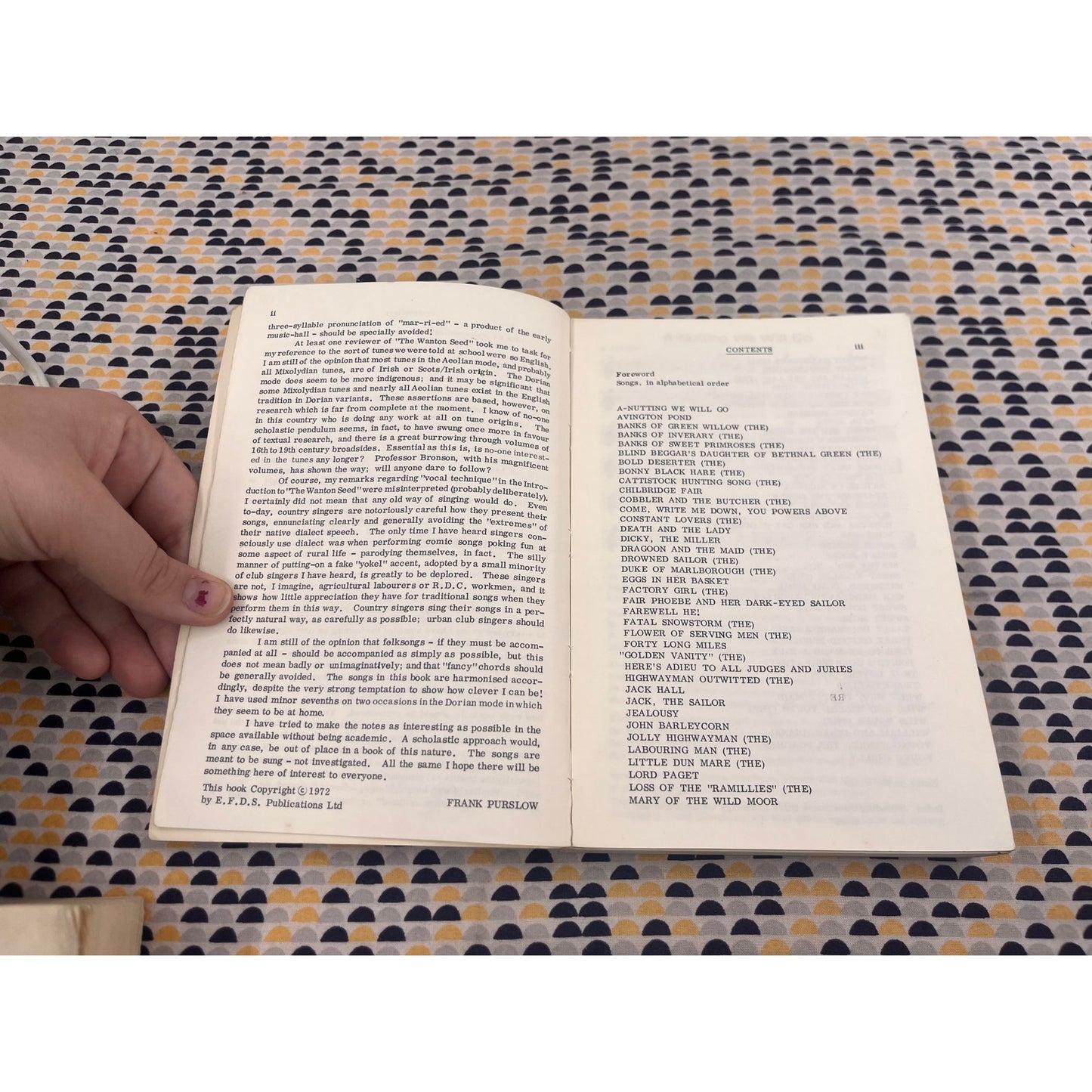 The Constant Lovers, More English Folk Songs - ed.  Frank Purslow - E. F. D. S. Publications
