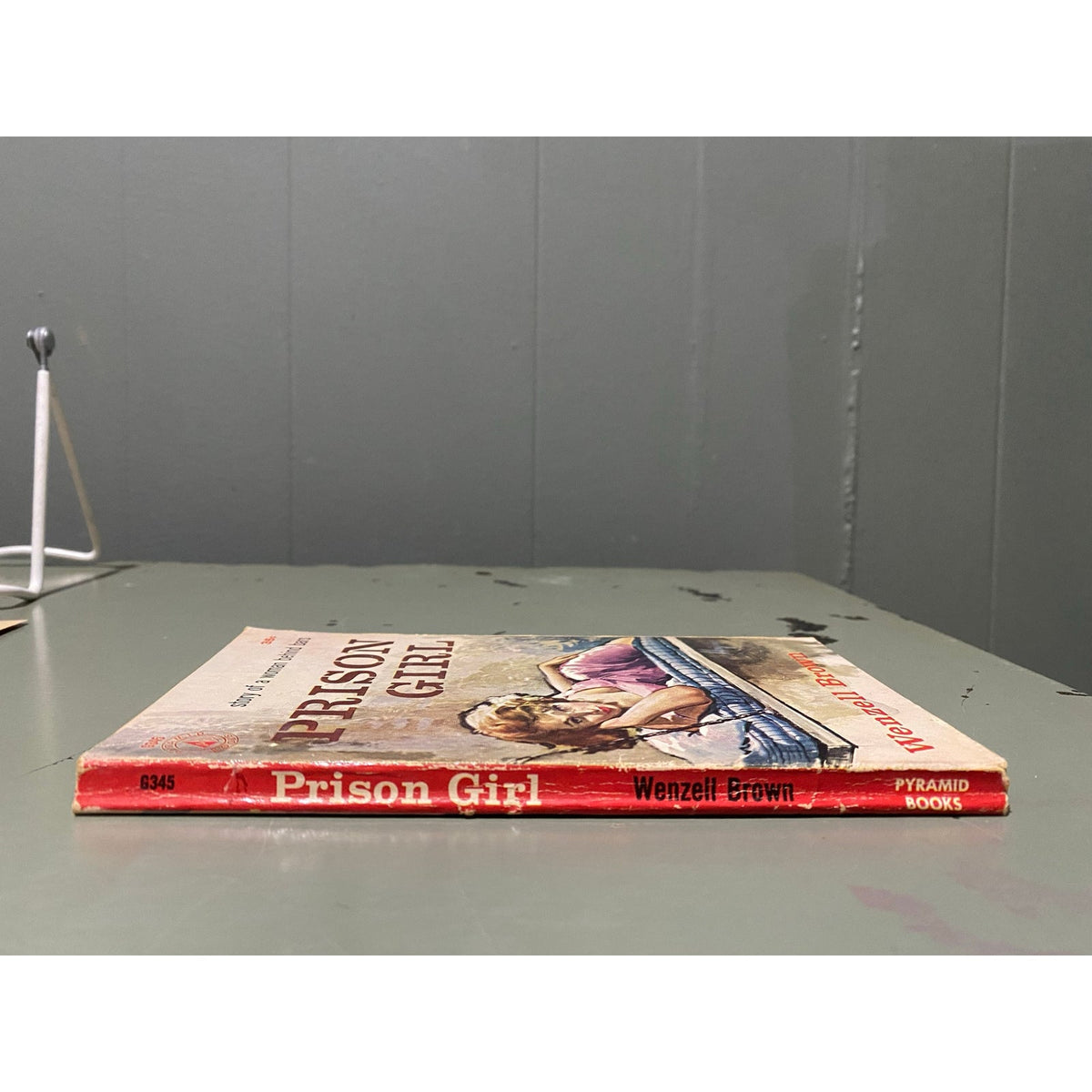 Prison Girl - Wenzell Brown - Pyramid G345 - Vintage Paperbacks
