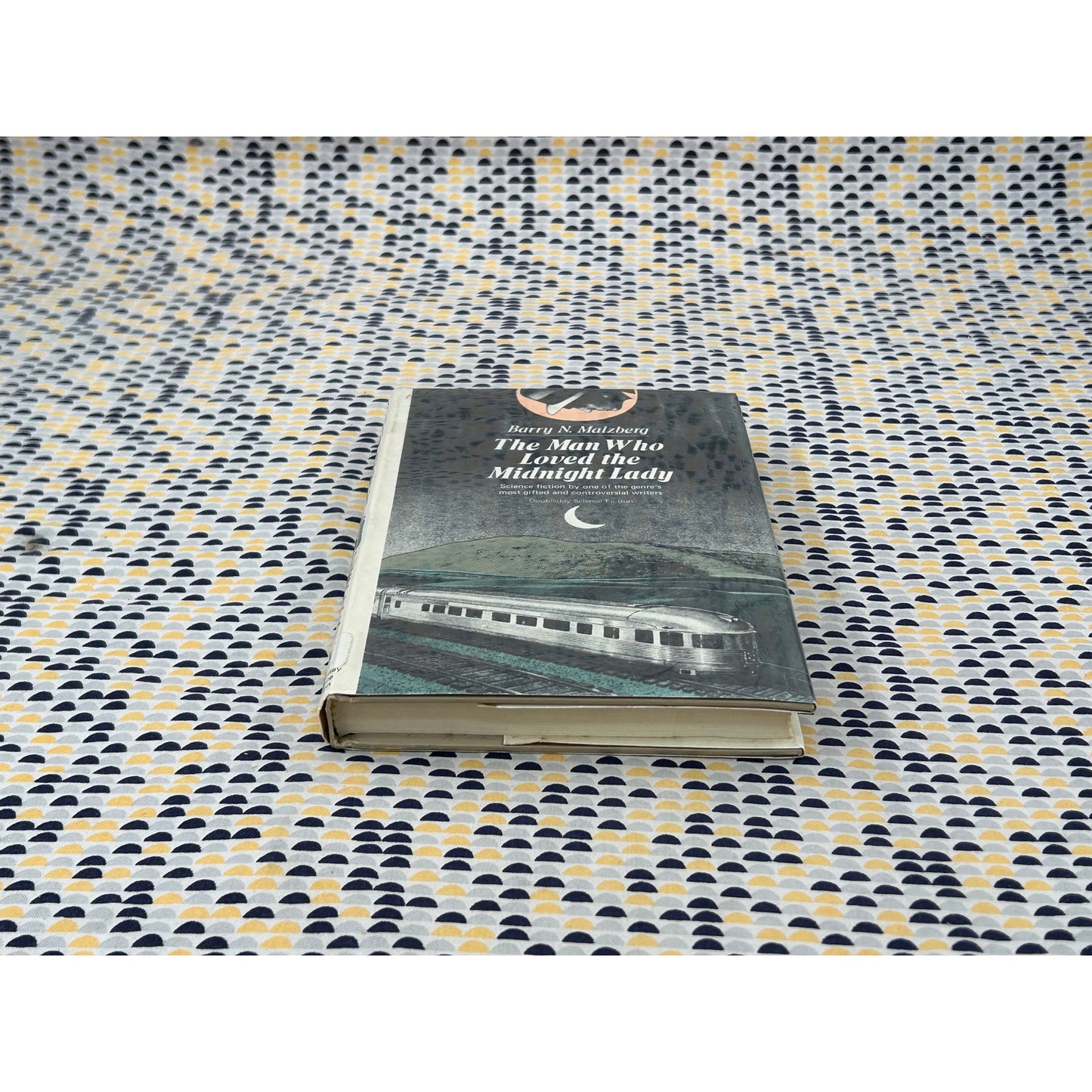 The Man Who Loved The Midnight Lady - Barry Malzberg - Doubleday -EX LIBRARY COPY