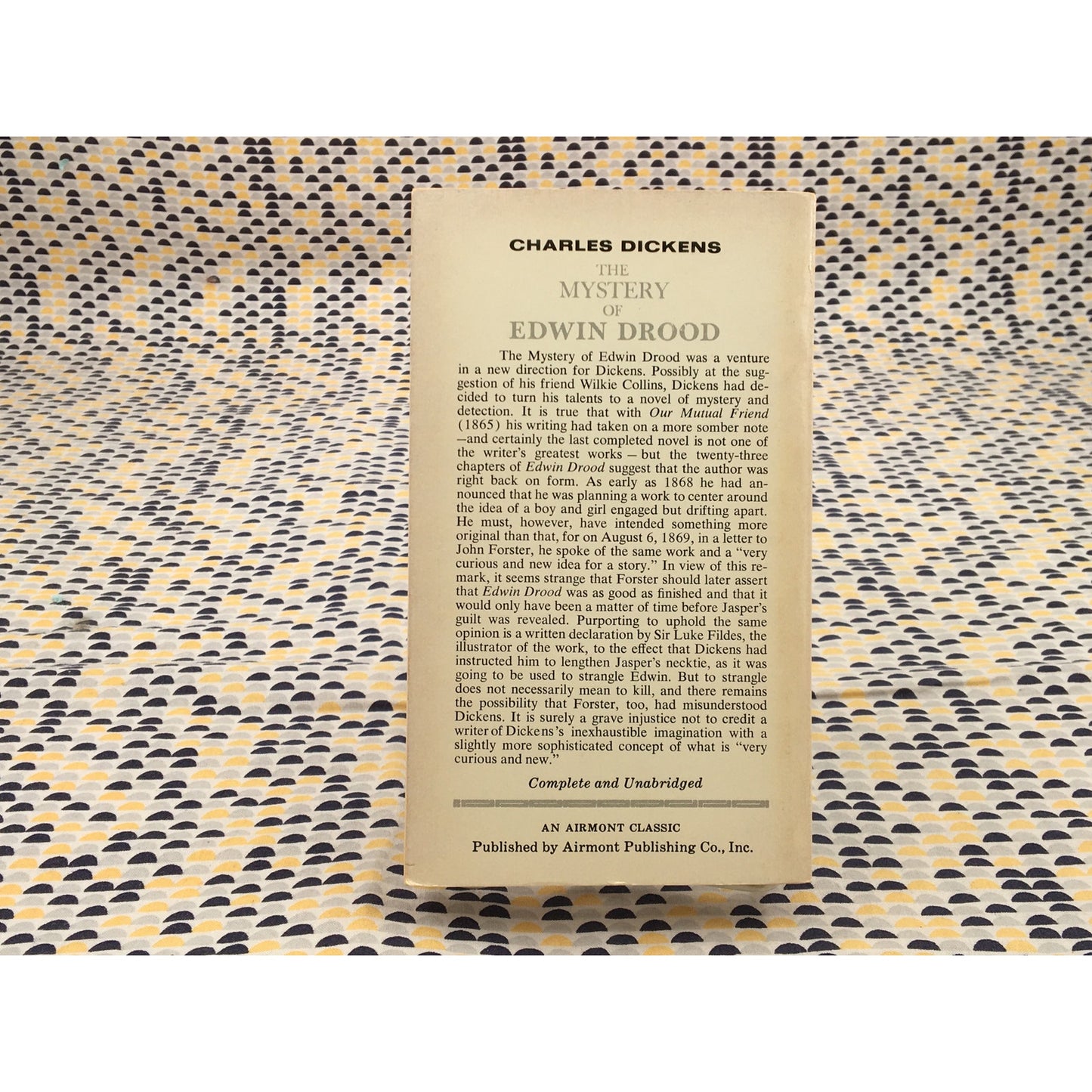 The Mystery of Edwin Drood - Charles Dickens - Airmont Classics - Paperback