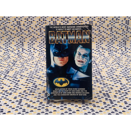 Batman - Movie Tie In - Craig Shaw Gardner - Vintage Paperback Book - Warner Edition