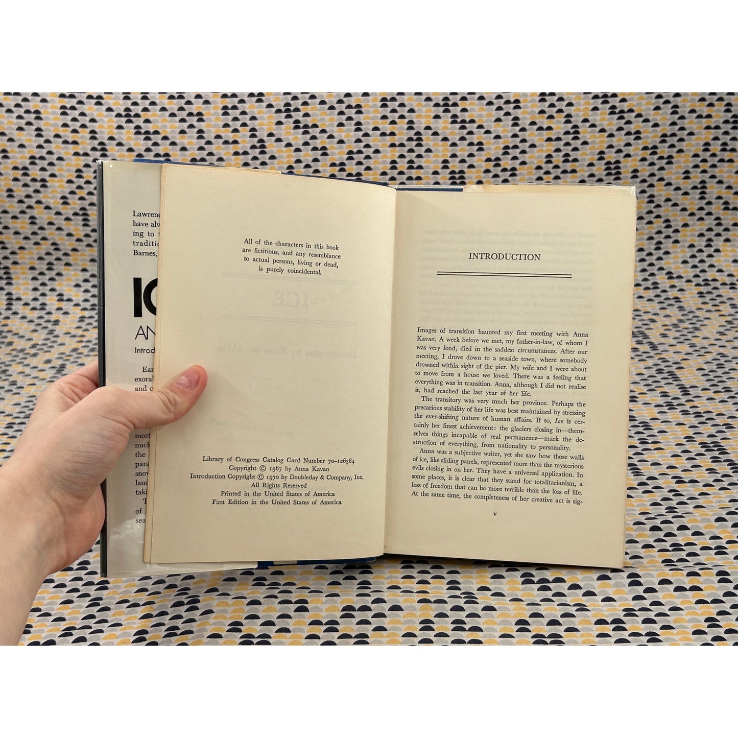 Ice - Anna Kavan - Doubleday - 1st Edition - Ex Library Copy