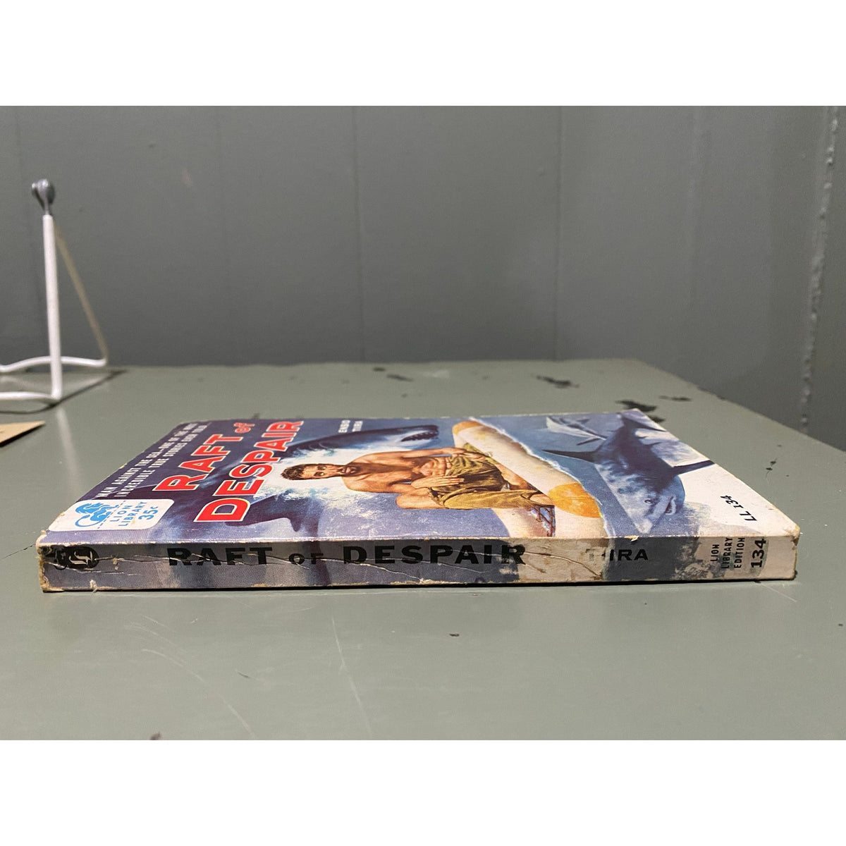 Raft of Despair - Ensio Tiira - Lion Library 134 - Vintage Paperbacks