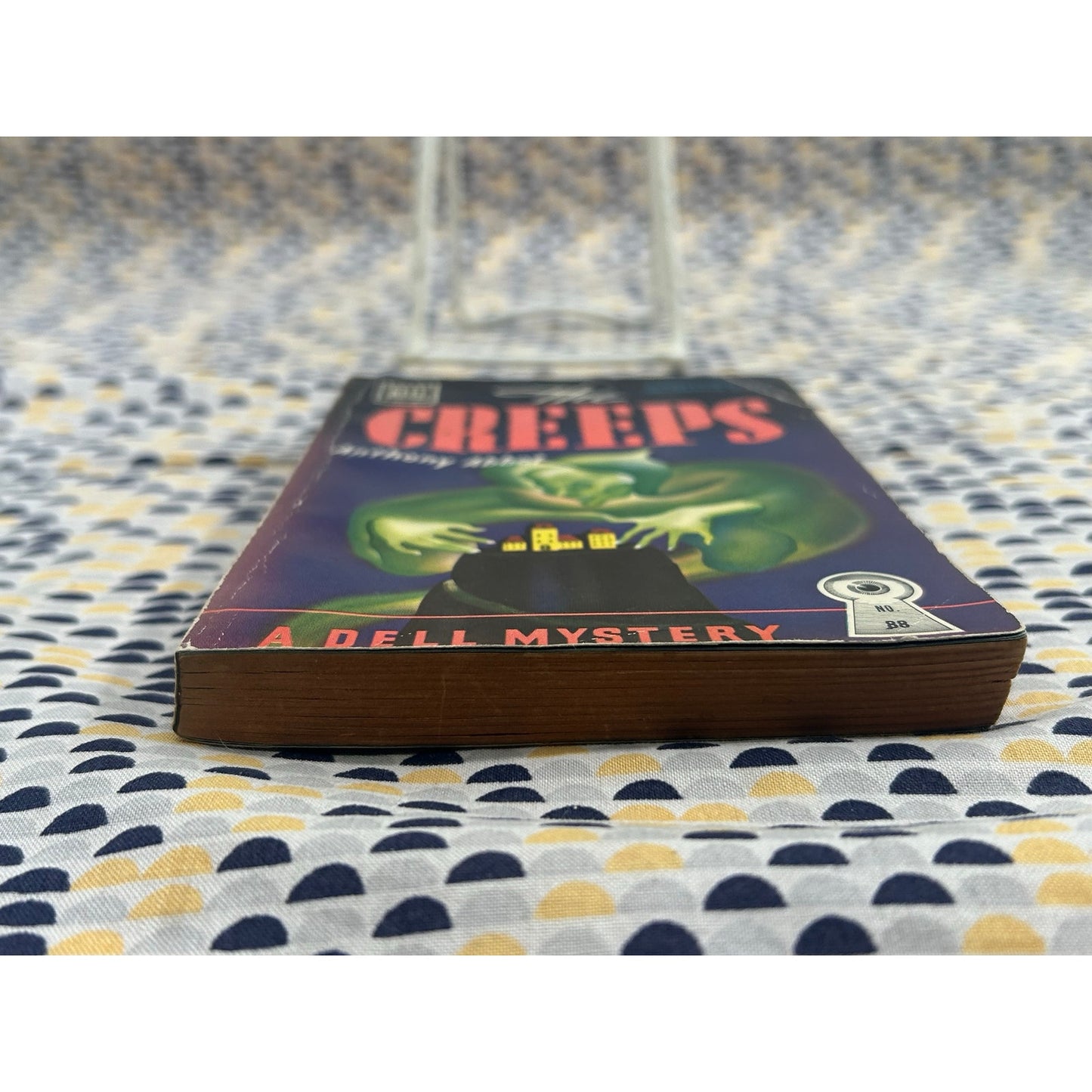 The Creeps - Anthony Abbot - Dell Mystery 88 - Mapback - Vintage Paperbacks