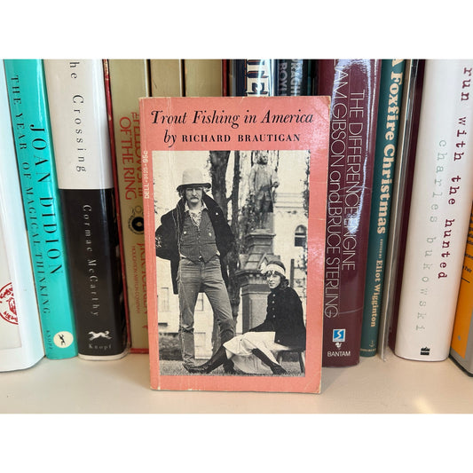 Trout Fishing In America - Richard Brautigan - Vintage Paperback - Dell Edition