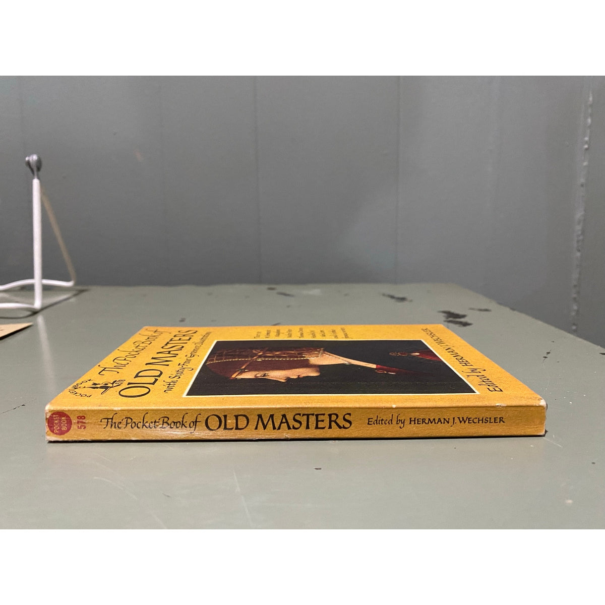The Pocket Book of Old Masters - ed. Herman J. Wechsler - Pocket 578 - Vintage Paperbacks
