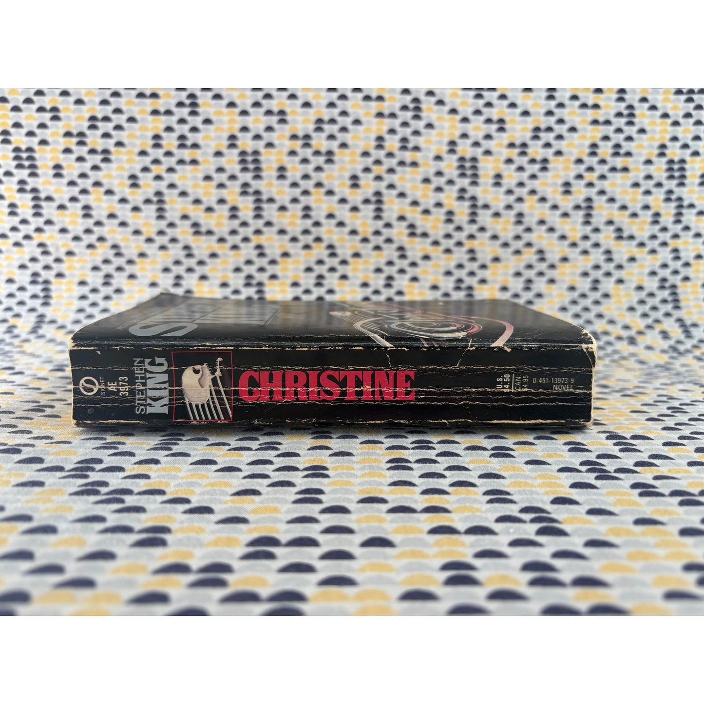 Christine - Stephen King - Vintage Paperback Book - Signet Books
