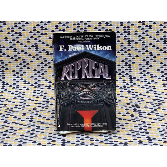 Reprisal - F. Paul Wilson - Vintage Paperback Book - Avon Edition