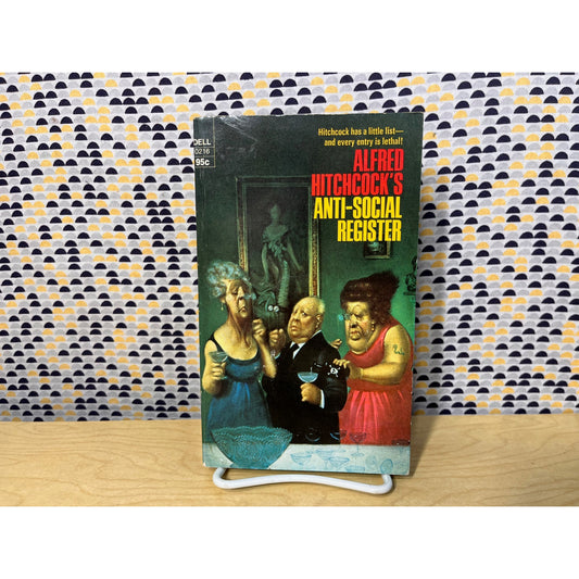 Anti-Social Register - Alfred Hitchcock - Dell Books - Paperback