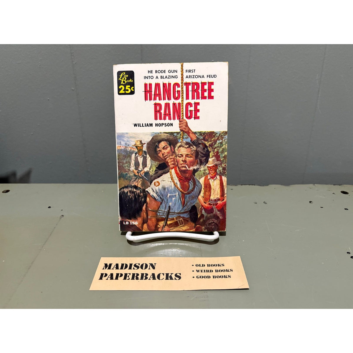 Hangtree Range - William Hopson - Lion 156 - Vintage Paperbacks