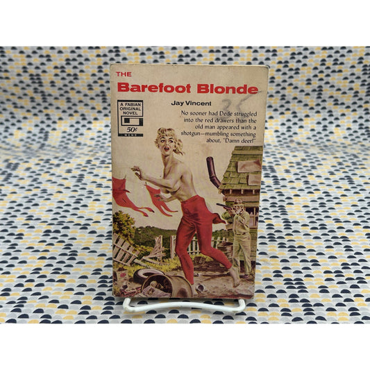 Barefoot Blonde - Jay Vincent - Fabian Books - Sleaze - Vintage Paperbacks