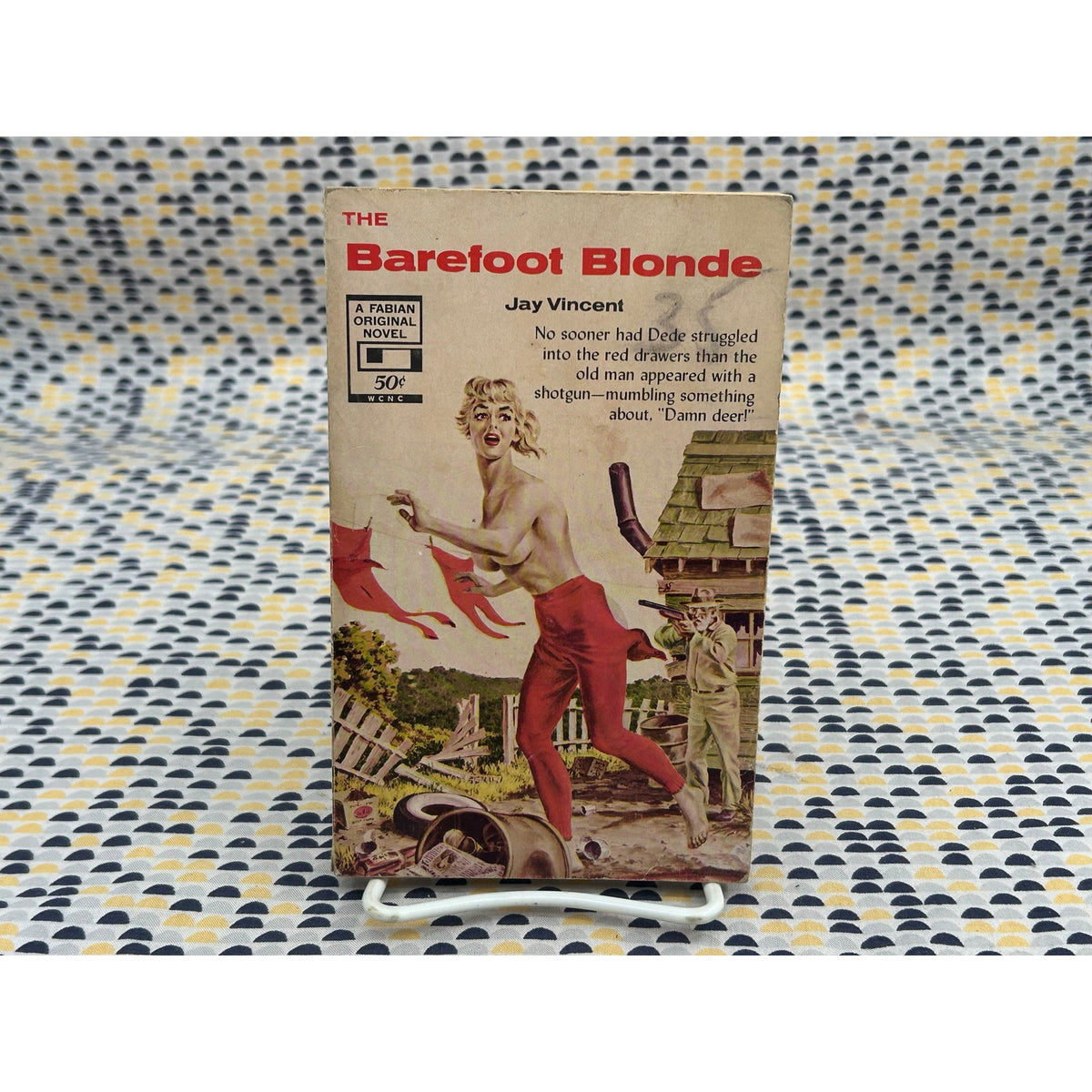 Barefoot Blonde - Jay Vincent - Fabian Books - Sleaze - Vintage Paperbacks