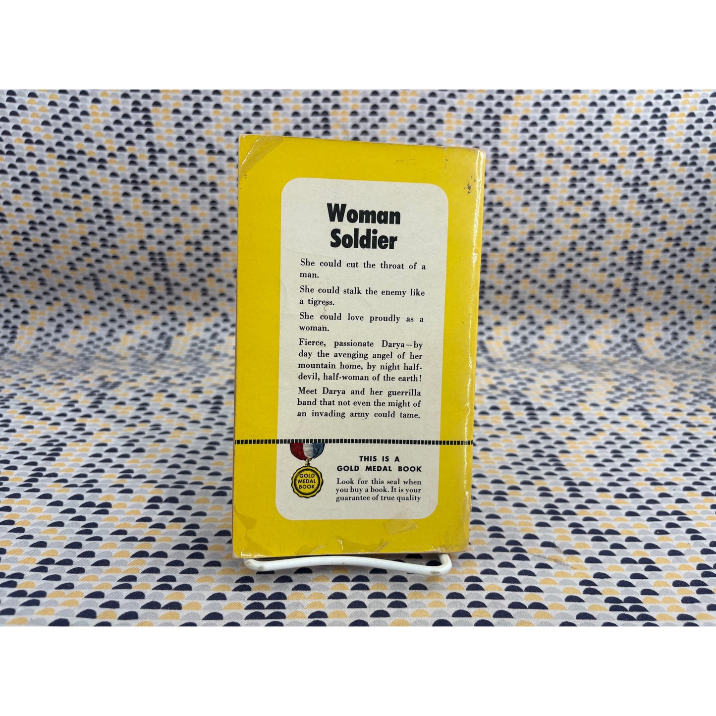 Woman Soldier - Arnold Rodin - Gold Medal 232 - Sleaze - Vintage Paperbacks