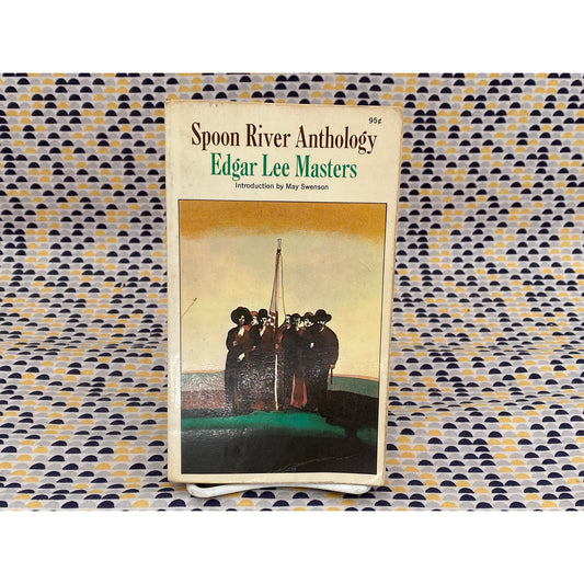 Spoon River Anthology - Edgar Lee Masters - Vintage Paperback Book - Collier/Macmillan Edition