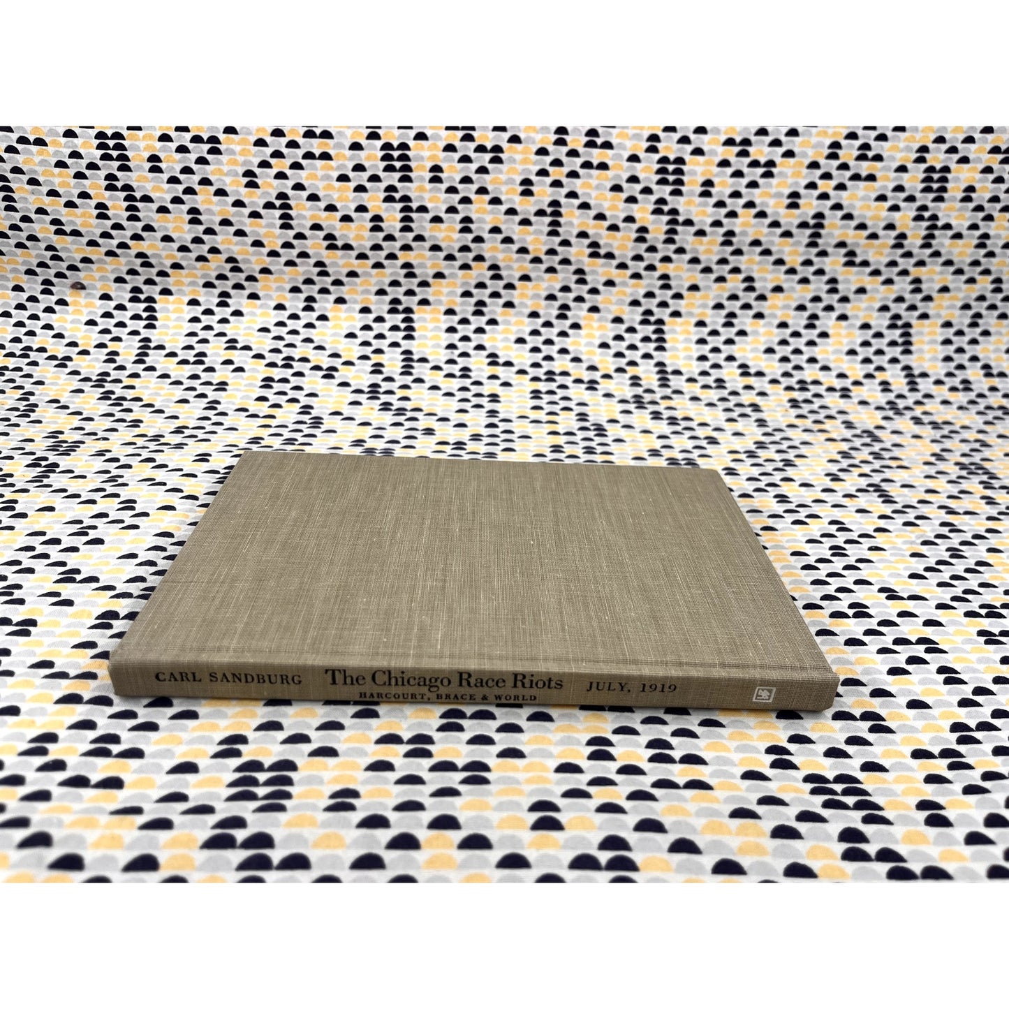 The Chicago Race Riots: July, 1919 - Carl Sandburg - Harcourt, Brace & World Books - Hardcover