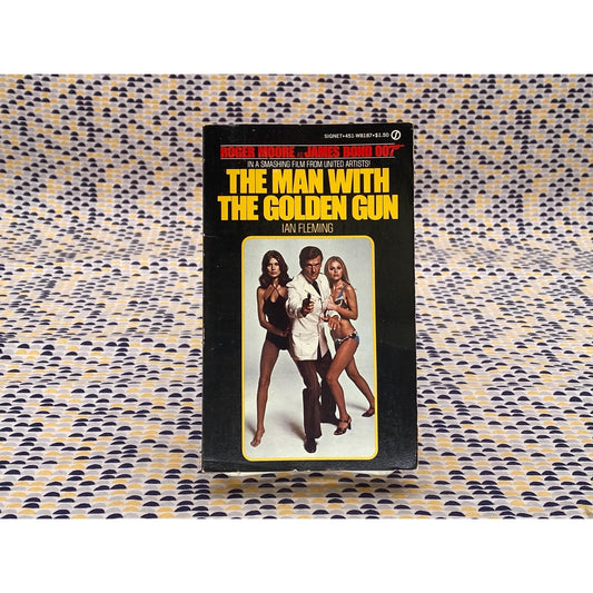 The Man with the Golden Gun - Ian Fleming - James Bond - Movie Tie in - Vintage Paperback Book