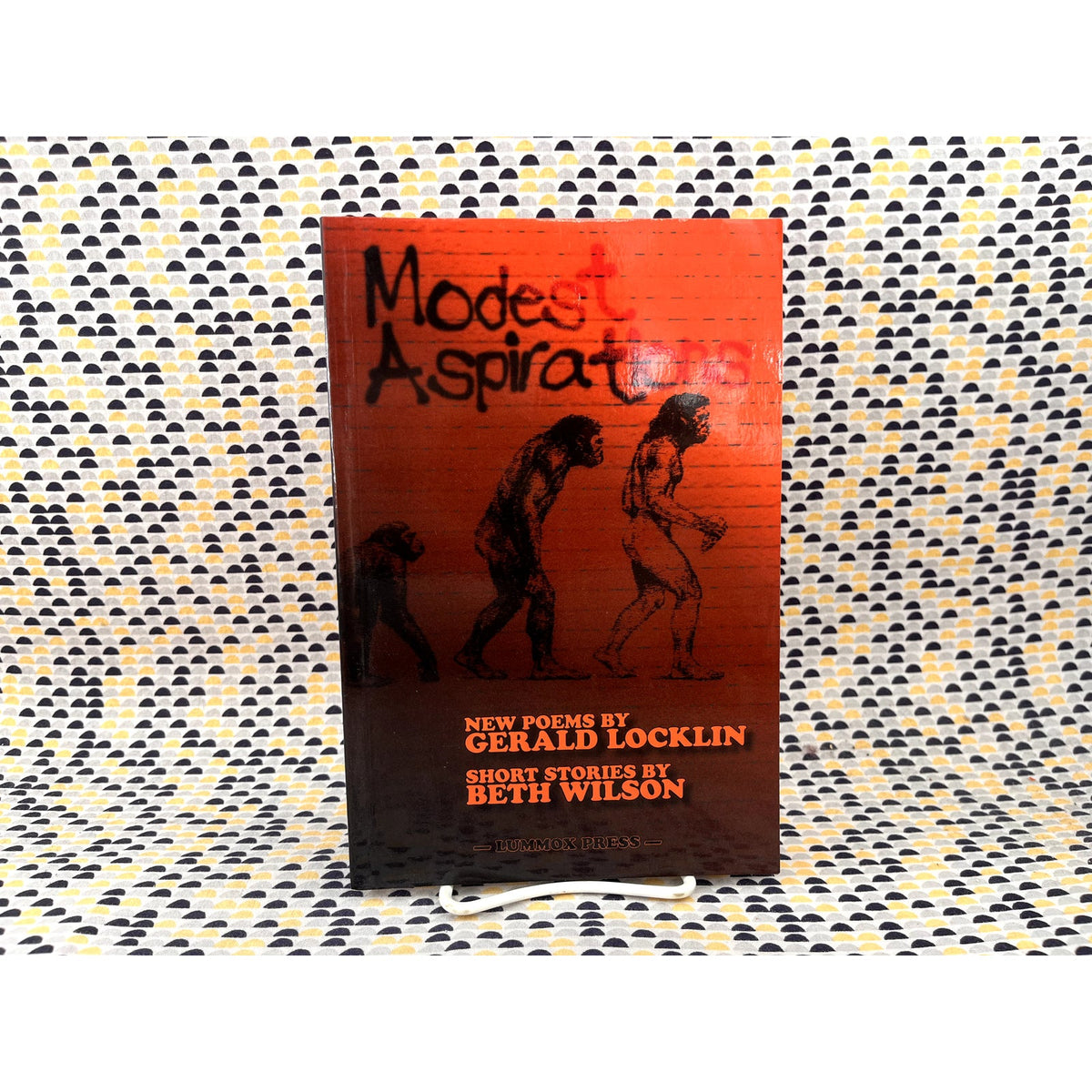SIGNED - Modest Aspirations - Gerald Locklin & Beth Wilson - Lummox Press - Paperback