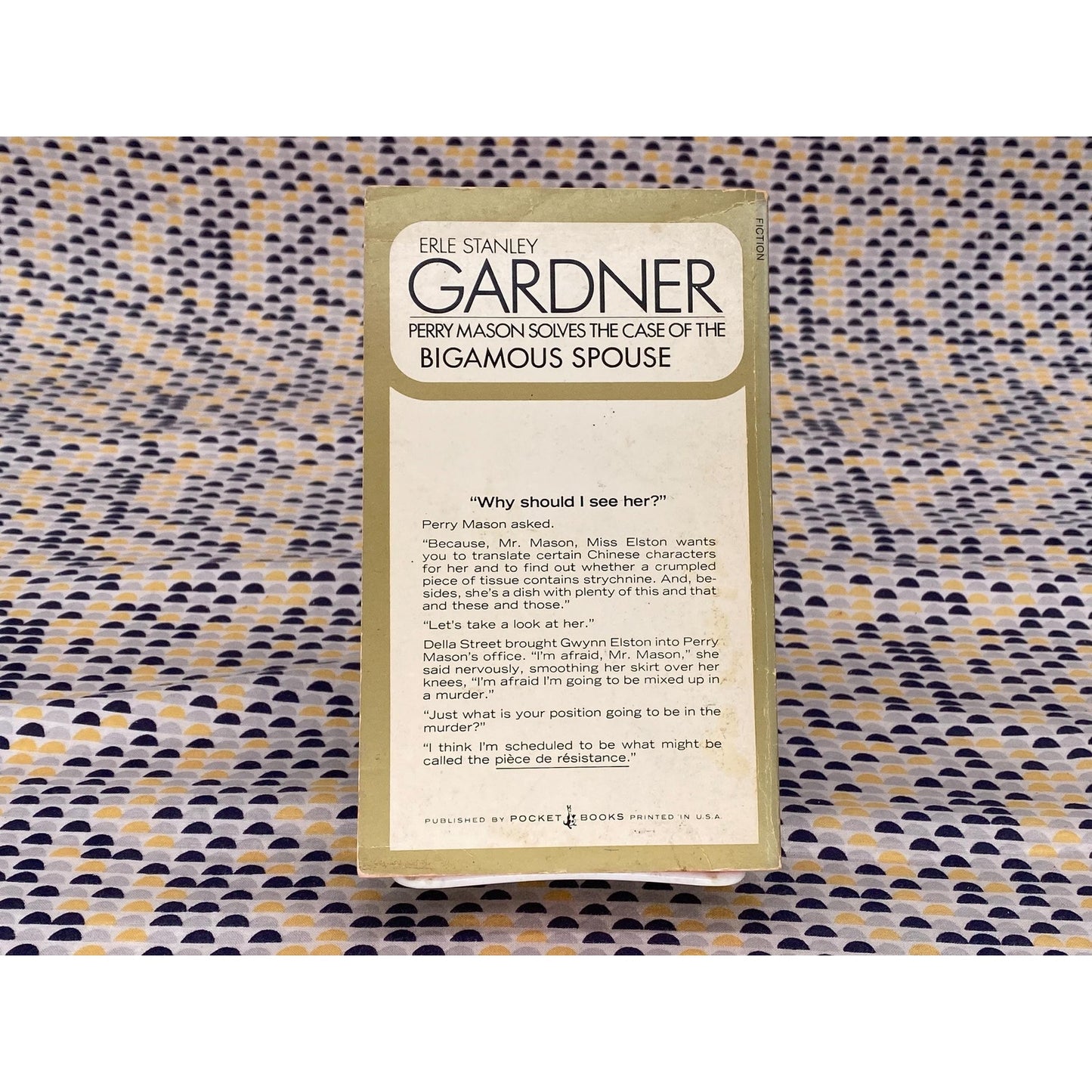 The Case Of The Bigamous Spouse - Erle Stanley Gardner - Vintage Paperback Book - Pocket Edition